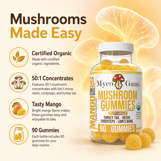 MycoGami Organic Mushroom Gummies