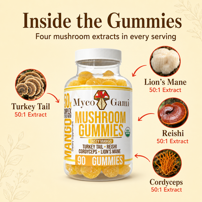MycoGami Organic Mushroom Gummies