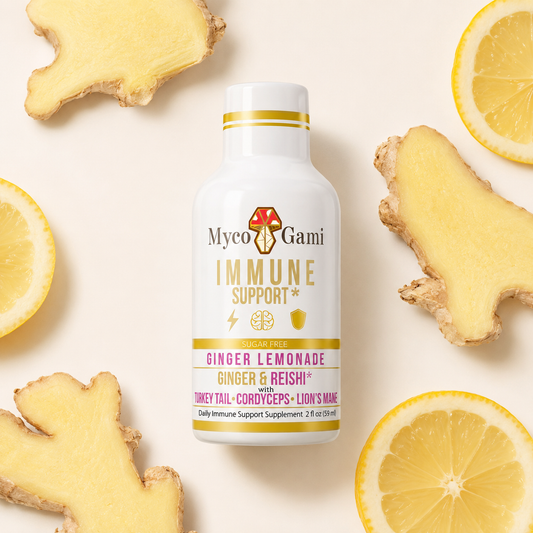 MycoGami Mushroom Shot - Ginger Lemonade